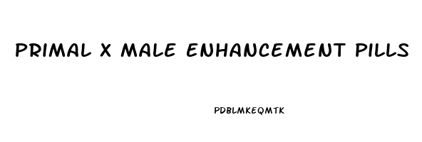 Primal X Male Enhancement Pills