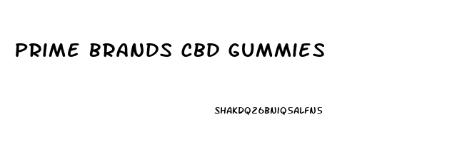 Prime Brands Cbd Gummies