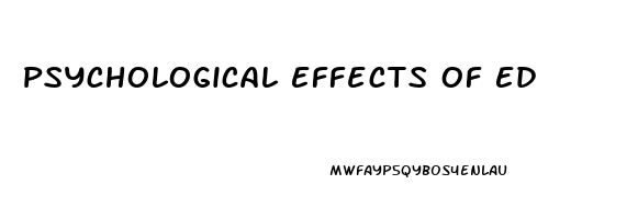 Psychological Effects Of Ed