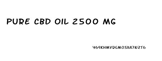 Pure Cbd Oil 2500 Mg