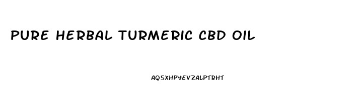 Pure Herbal Turmeric Cbd Oil