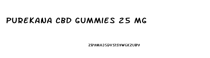 Purekana Cbd Gummies 25 Mg