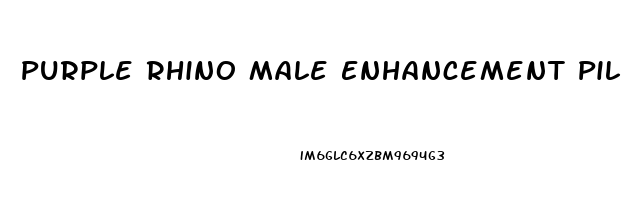 Purple Rhino Male Enhancement Pills