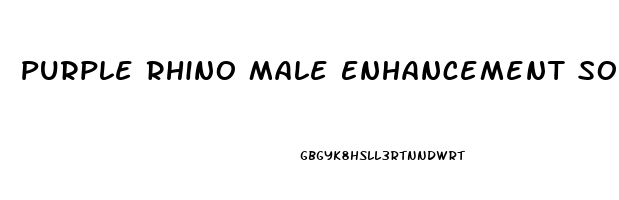 Purple Rhino Male Enhancement Solution