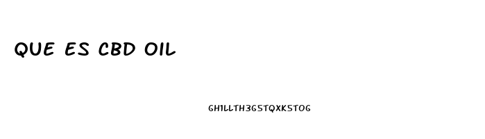 Que Es Cbd Oil