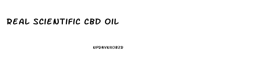 Real Scientific Cbd Oil