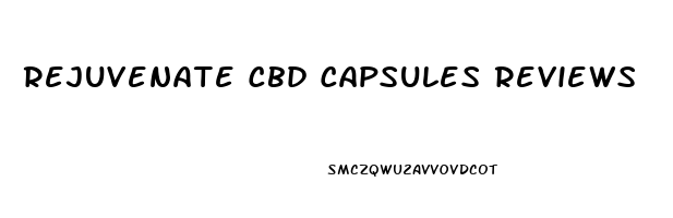 Rejuvenate Cbd Capsules Reviews