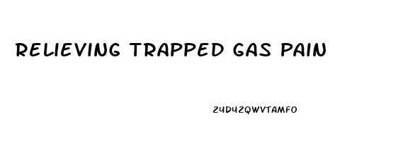 Relieving Trapped Gas Pain