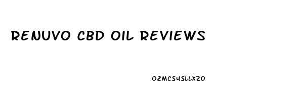 Renuvo Cbd Oil Reviews