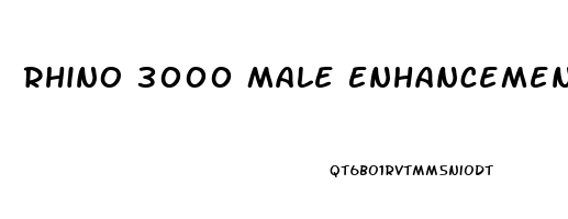 Rhino 3000 Male Enhancement