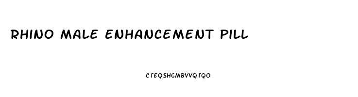 Rhino Male Enhancement Pill