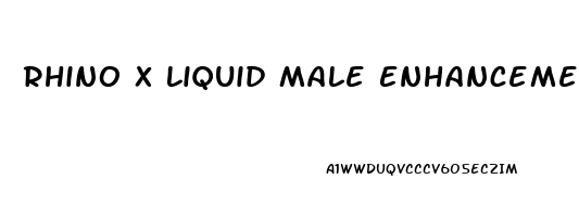 Rhino X Liquid Male Enhancement