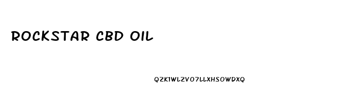 Rockstar Cbd Oil