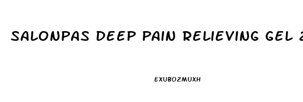 Salonpas Deep Pain Relieving Gel 2 75 Oz
