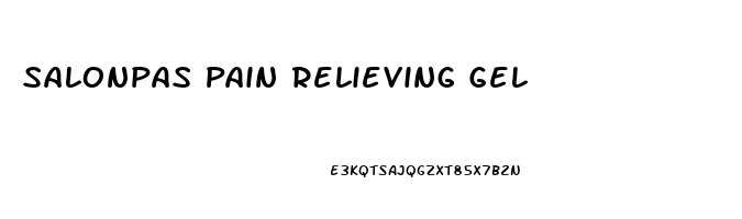 Salonpas Pain Relieving Gel