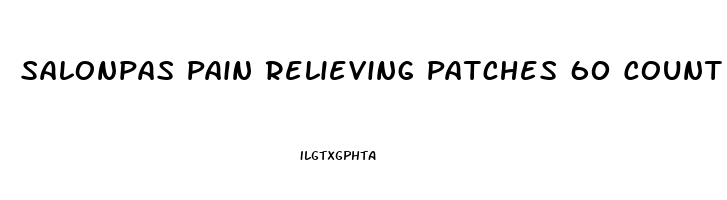 Salonpas Pain Relieving Patches 60 Count