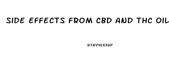 Side Effects From Cbd And Thc Oil