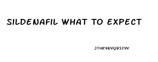 Sildenafil What To Expect