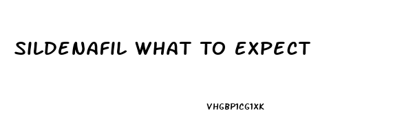 Sildenafil What To Expect