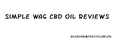 Simple Wag Cbd Oil Reviews