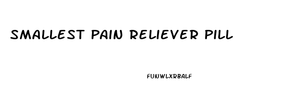 Smallest Pain Reliever Pill