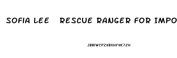 Sofia Lee  Rescue Ranger For Impotent Old Friend