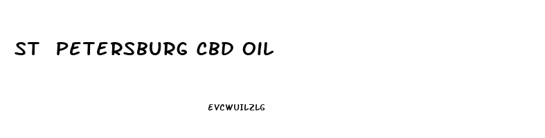 St Petersburg Cbd Oil