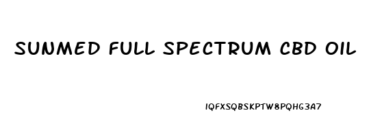 Sunmed Full Spectrum Cbd Oil