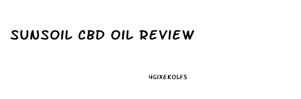 Sunsoil Cbd Oil Review