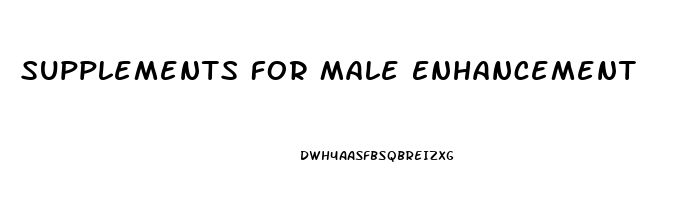 Supplements For Male Enhancement