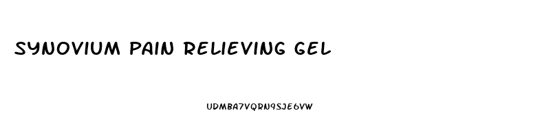 Synovium Pain Relieving Gel