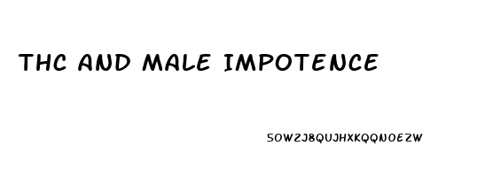 Thc And Male Impotence