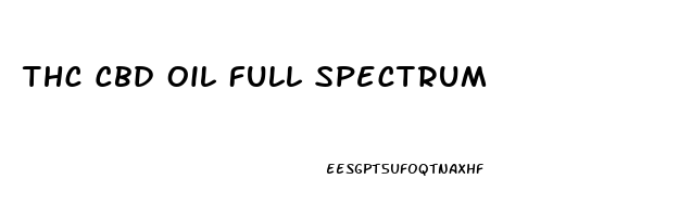 Thc Cbd Oil Full Spectrum