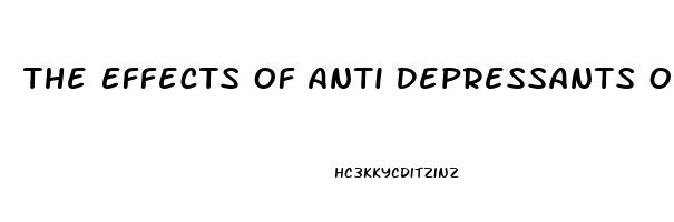 The Effects Of Anti Depressants On Adolensent Children