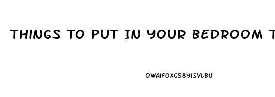 Things To Put In Your Bedroom To Help You Sleep