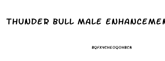 Thunder Bull Male Enhancement