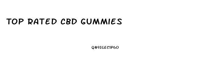 Top Rated Cbd Gummies