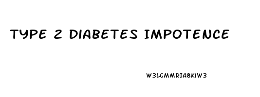 Type 2 Diabetes Impotence