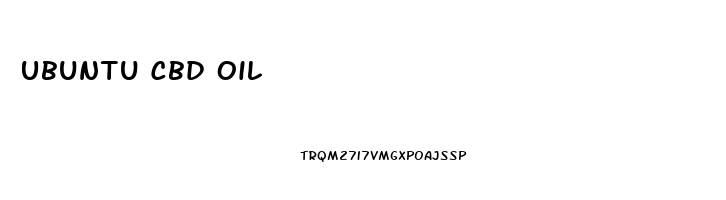 Ubuntu Cbd Oil