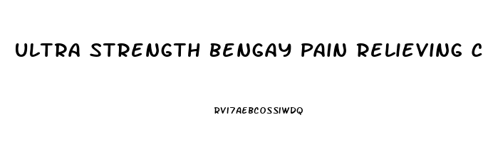 Ultra Strength Bengay Pain Relieving Cream