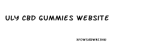 Uly Cbd Gummies Website