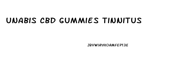 Unabis Cbd Gummies Tinnitus