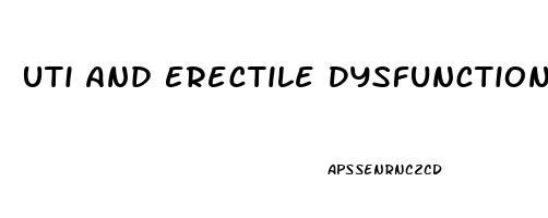 Uti And Erectile Dysfunction