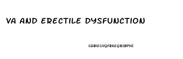 Va And Erectile Dysfunction