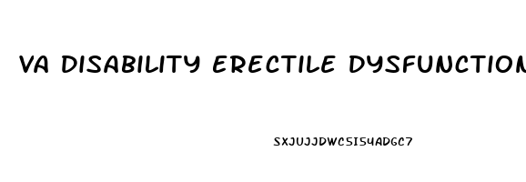 Va Disability Erectile Dysfunction Compensation