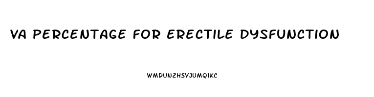 Va Percentage For Erectile Dysfunction