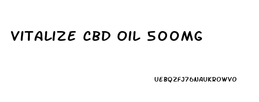Vitalize Cbd Oil 500mg