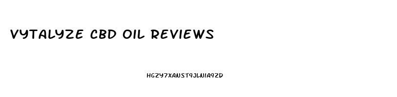 Vytalyze Cbd Oil Reviews