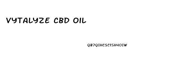 Vytalyze Cbd Oil