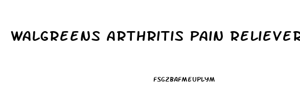 Walgreens Arthritis Pain Reliever 650 Mg